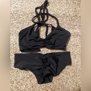 Black/Dark Navy FUSED Hawaii Bikini 3XL